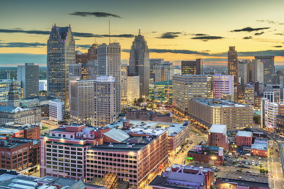 Detroit Skyline