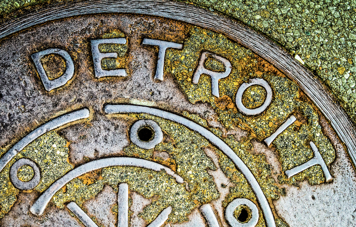 Detroit Manhole Cover