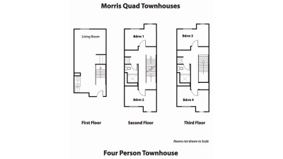 4 person townhouse layout