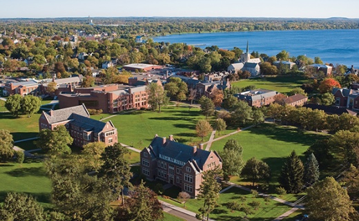 Campus aerial photo